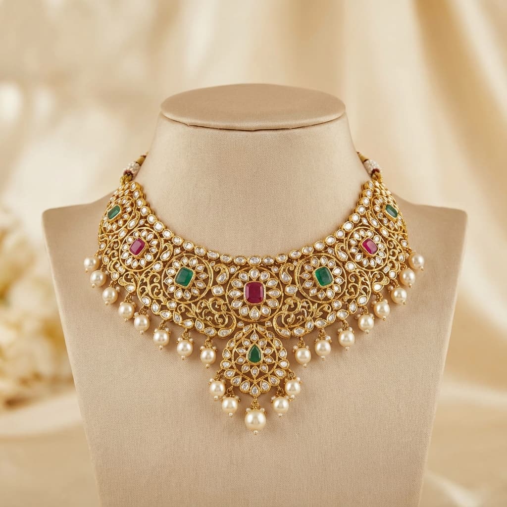Kundan choker